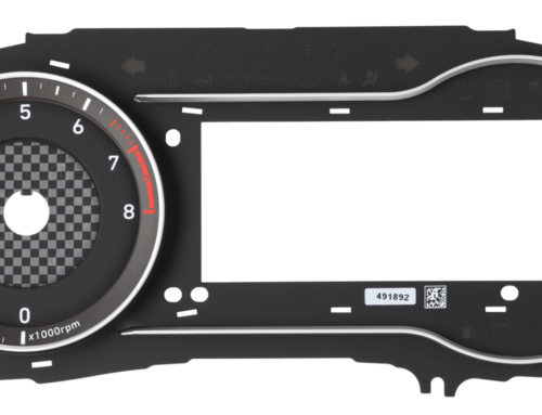 Automotive Instrument Cluster Overlay