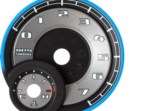 Automotive Dial Overlay