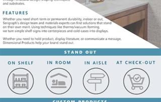 Serigraph Point of Purchase Dimensional POP Sell Sheet 1 320x202 - Sales Sheets