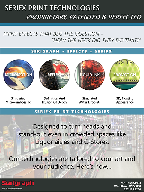 Serigraph Point of Purchase Proprietary Technologies Sell Sheet 1 - Proprietary Technologies